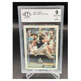Carlton Fisk Graded 9 Near Mint 1992 Topps #630 Baseball Card