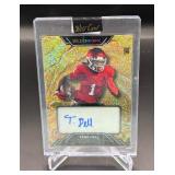 Tank Dell Auto /2 2023 Wild Card Wild Chrome #WCS-85 Numbered 1/2 Football Card