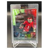 Tank Dell Auto /2 2023 Wild Card Wild Chrome #WCS-85 Numbered 1/2 Football Card