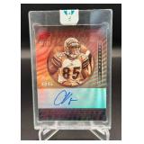 Chad 'Ochocinco' Johnson Auto /35 2020 Illusions Pioneer Penmanship #PPS Numbered 25/35 Football Card