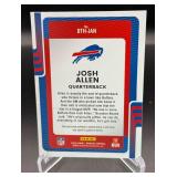 Josh Allen Relic 2025 Donruss Threads #DTH-JAN Football Card