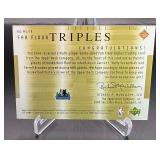Minnesota Timberwolves Fab Floor Triples - Garnett , Szczerbaik, Brandon 2002 Upper Deck Game-Used Floor #KG/WS/TB Basketball Card