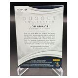 Jose Berrios RC Auto /25 2016 Immaculate Dugout Collection #DCI-JB Numbered 22/25 Rookie Minnesota Twins Baseball Card