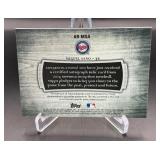 Miguel Sano Auto Relic Game-Used 2014 Topps Inceptions #AR-MSA Minnesota Twins Baseball Card