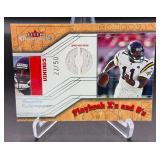 Daunte Cullpepper /50 Game-Worn Jersey 2002 Fleer Maximum Numbered 22/50 Minnesota Vikings Football Card