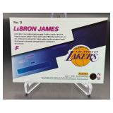 LeBron James /199 2020-21 Recon Maneuvers #3 Numbered 004/199 Basketball Card