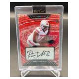 Paris Johnson Auto /6 2023 Wild Card Wildchrome #WCS-75 Numbered 2/6 Football Card