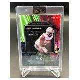 Paris Johnson Auto /6 2023 Wild Card Wildchrome #WCS-75 Numbered 2/6 Football Card