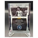 Andrew Wiggins Auto 2017-18 Prizm Signatures #SG-AW Minnesota Timberwolves Basketball Card
