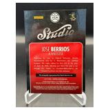 Jose Berrios RC Auto 2016 Donruss Optic Studio #SSJB Rookie Minnesota Twins Baseball Card