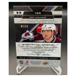 Matt Duchene Auto /10 2012-13 Black Diamond Hockey Green #120 Numbered 07/10 Hockey Card
