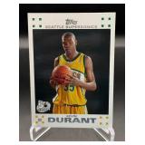 Kevin Durant RC 2007 Topps #2 Rookie Basketball Card
