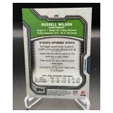 Russell Wilson RC 2012 Strata #29 Rookie Football Card