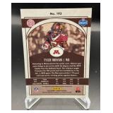 Tyler Johnson RC Auto 2020 legacy #193 Rookie University of Minnesota Football Card