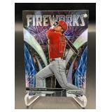 Shohei Ohtani Fireworks Insert Prizm 2022 #F-3 Baseball Card
