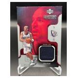 Jason Kill Relic 2002 Upper Deck Ovation Authentics #JK-W Basketball Card