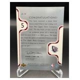 Jason Kill Relic 2002 Upper Deck Ovation Authentics #JK-W Basketball Card