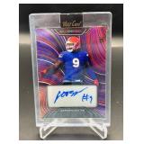 Gervon Dexter Auto /8 2023 Wild Card Wildchrome #WCR-38 Numbered 7/8 Football Card