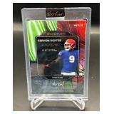 Gervon Dexter Auto /8 2023 Wild Card Wildchrome #WCR-38 Numbered 7/8 Football Card