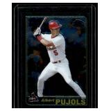 Albert Pujols RC 2001 Topps Chrome #T247 Rookie Baseball Card