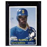 Ken Griffey Jr. RARE! 1990 SCD Baseball Card Pocket Price Guide #44