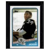 Bo Jackson RC 1988 Topps #327 Rookie Football Card