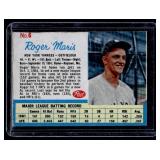 Roger Maris 1962 Post #6 Vintage Baseball Card