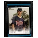 Joe Mauer RC 2002 Bowman #379 Rookie Minnesota Twins Baseball Card