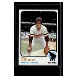 Rod Carew 1973 Topps #330 Vintage Minnesota Twins Baseball Card