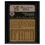 Rod Carew 1973 Topps #330 Vintage Minnesota Twins Baseball Card