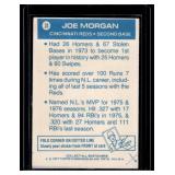 Joe Morgan 1977 Topps Cloth Sticker #31 Vintage Baseball Card