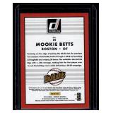 Mookie Betts /349 2019 Donruss Highlights Numbered 126/349 Baseball Card