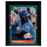 Bo Jackson RC 1987 Donruss The Rookies #14 Baseball Card