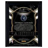Anthony Edwards RC 2020-21 Select #61 Rookie Minnesota Timberwolves Basketball Card
