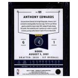 Anthony Edwards RC 2020-21 Chronicles #101 Rookie Minnesota Timberwolves Basketball Card