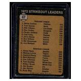 Nolan Ryan / Steve Carlton 1973 Topps Strikeout Leaders #67 Vintage Baseball Card