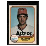 Nolan Ryan 1981 Fleer #57 Vintage Baseball Card