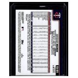 Michael Helman On-Card Auto RC 2025 Topps Chrome #RA-MH Minnesota Twins Baseball Card