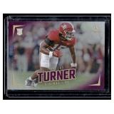 Dallas Turner RC /175 2024 Luminance #194 Numbered 9/175 Rookie Minnesota Vikings Football Card