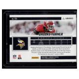 Dallas Turner RC /175 2024 Luminance #194 Numbered 9/175 Rookie Minnesota Vikings Football Card