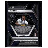 Nax Reid /175 Pink Mosaic 2024-25 #60 Numbered 100/175 Minnesota Timberwolves Basketball Card