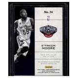 E'Twaun Moore /25 Auto 2016-17 Grand Reserve #34 Numbered 12/25 Basketball Card