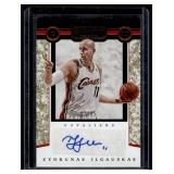 Zydrunas Ilgauskas /25 Auto 2016-17 Grand Reserve #7 Numbered 03/25 Basketball Card