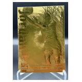 Michael Jordan 23kt Gold Limited Edition 1997 Skybox Z-Force Basketball Card