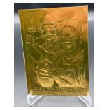 Dan Marino 23kt Gold Limited Edition Football Card 1995 Upper Deck