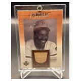 Al-Oliver Game-Used Bat Relic 2001 Upper Deck US Heroes of Baseball #B-AO Baseball Card