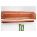 Window Flower Pot 24" x8" x6" ,Twist and stay binders