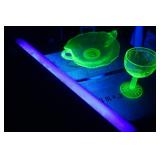 Vintage Uranium Depression Glass.
