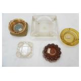 Vintage Glass Ashtrays