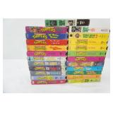Vintage Teenage Mutant Ninja Turtles VHS Tapes